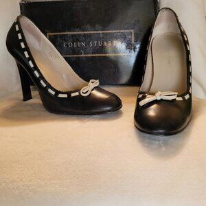 Colin Stuart, Bow lace Black/white, 9, lightly used, in original box